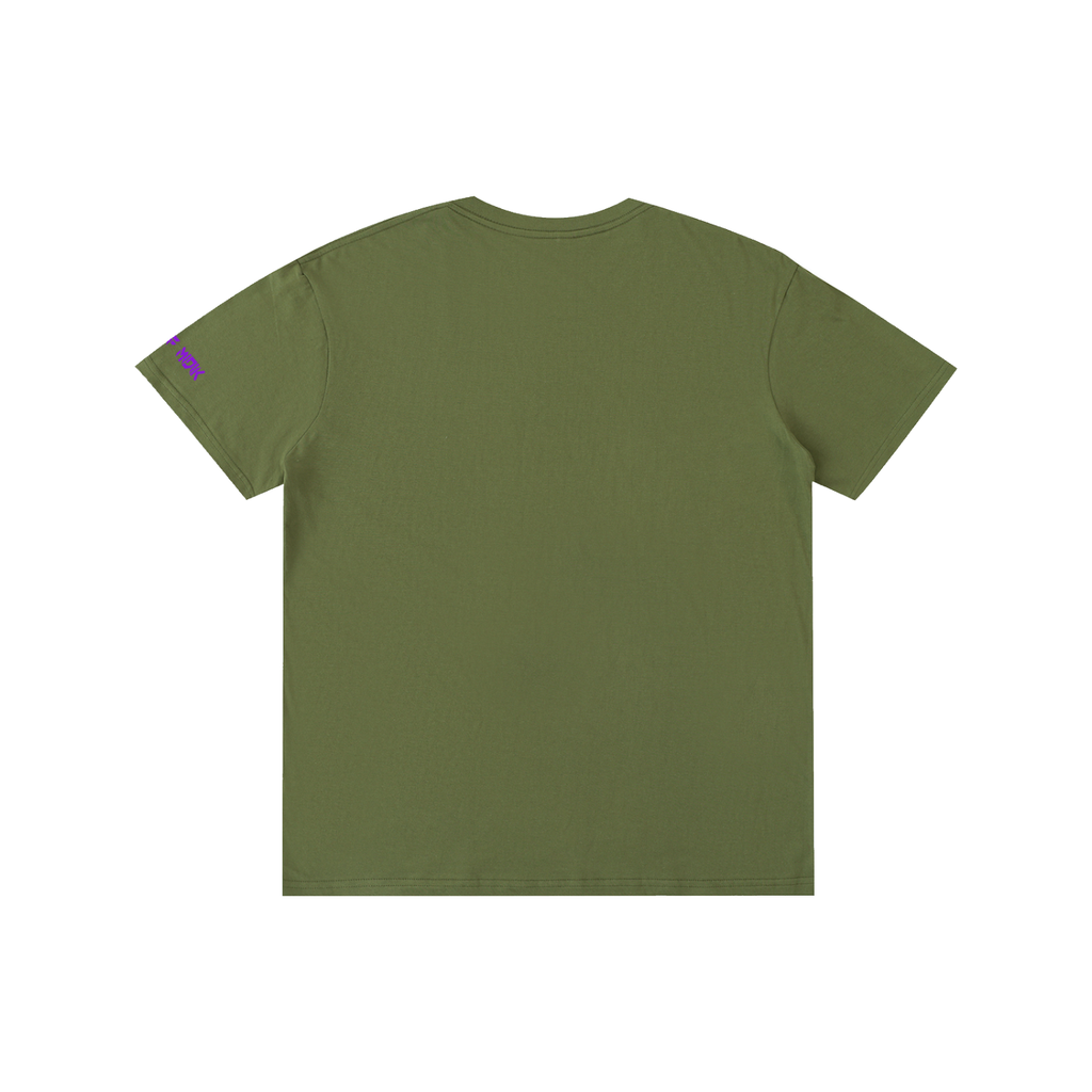 "STAOFF MIDIK" Pure Cotton Unisex T-Shirt (PURPLE)