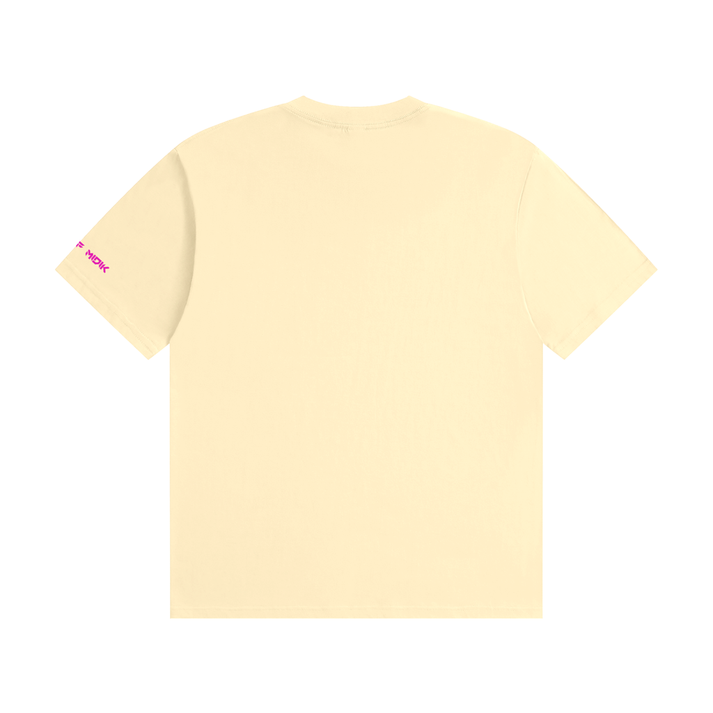 "STAOFF MIDIK"Unisex Seamless Cotton T-Shirt (PINK)