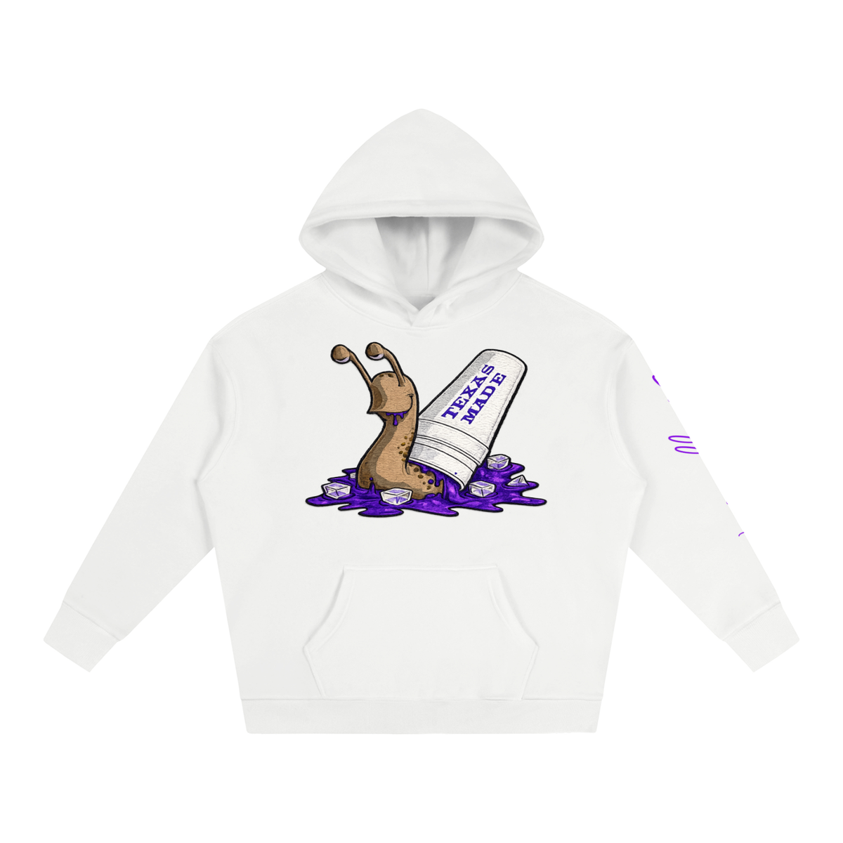 "TEXAS MADE" Oversize Fleeced Hoodie