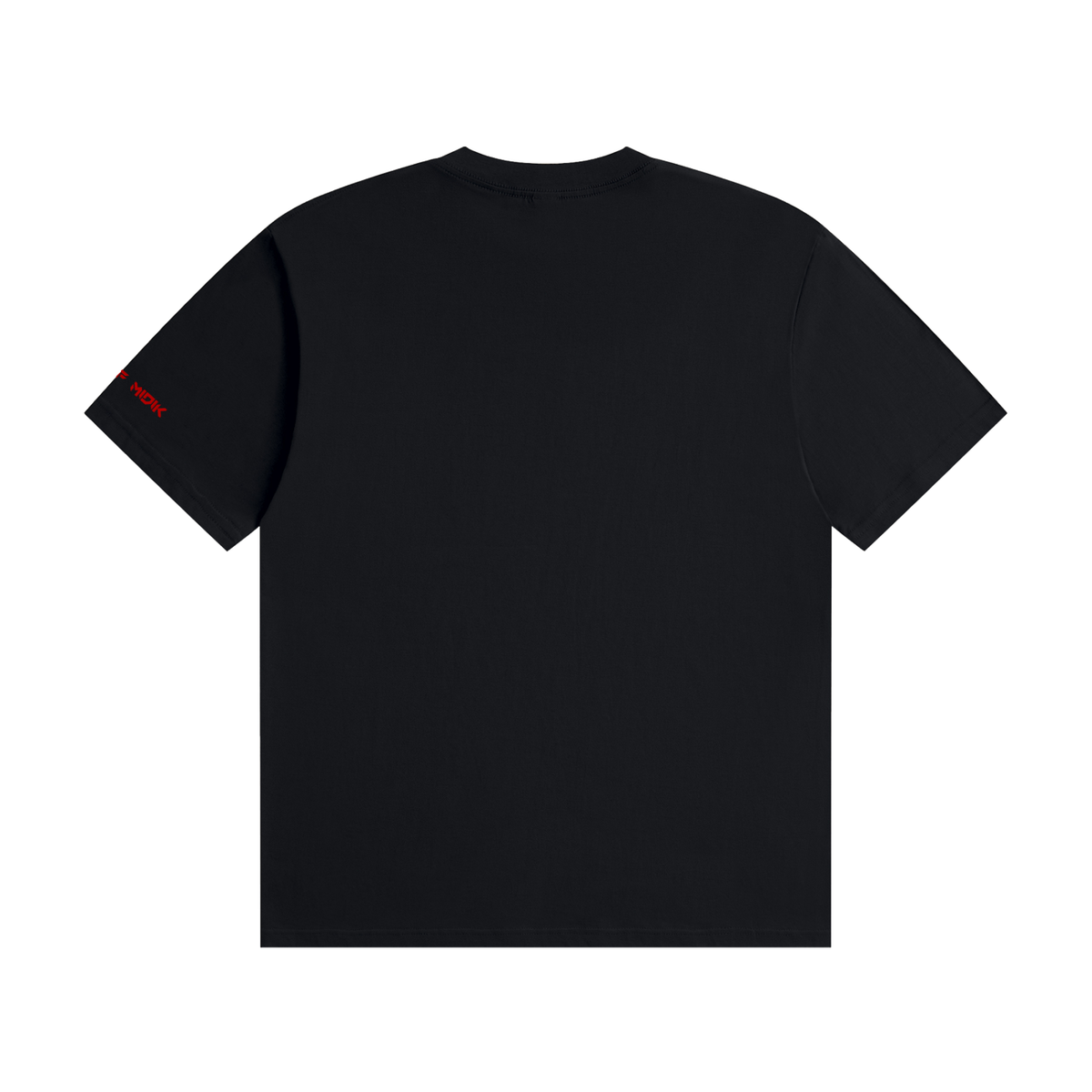 "STAOFF MIDIK" Unisex Seamless Cotton T-Shirt (RED)