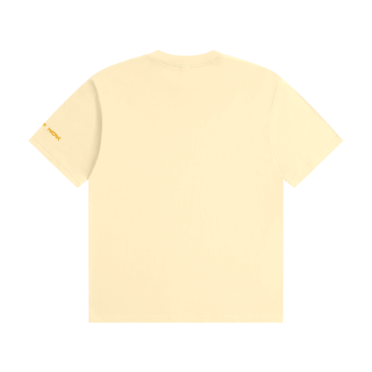 "STAOFF MIDIK" Unisex Seamless Cotton T-Shirt (ORANGE)