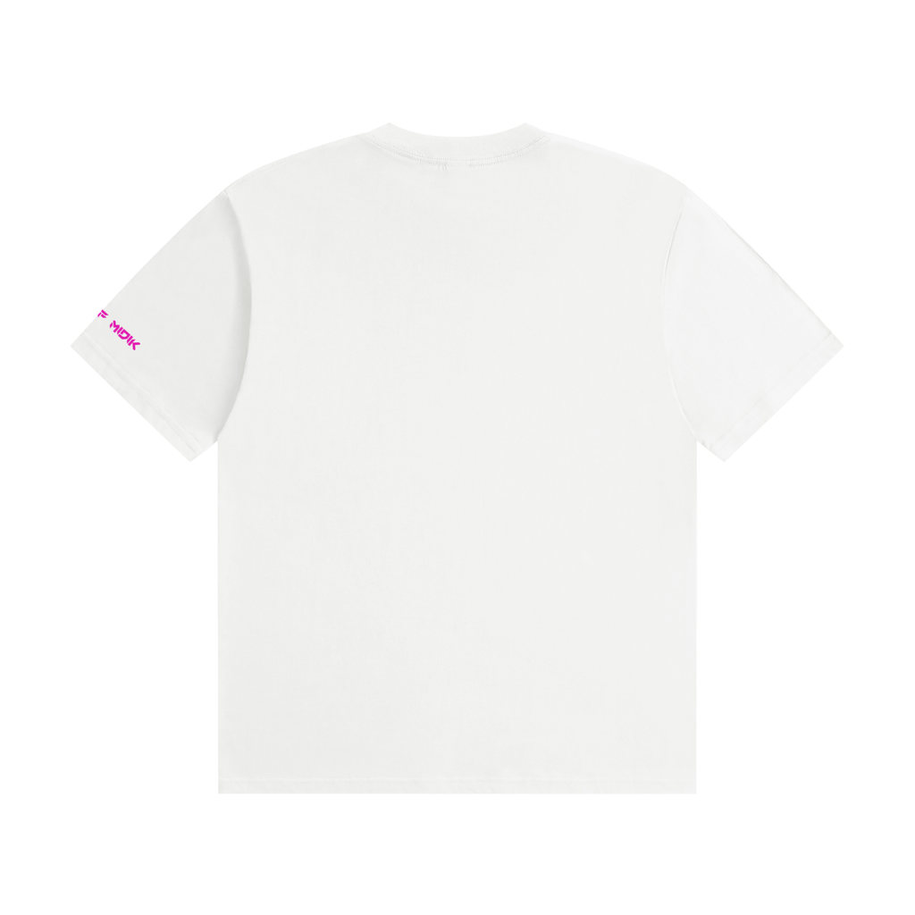 "STAOFF MIDIK"Unisex Seamless Cotton T-Shirt (PINK)