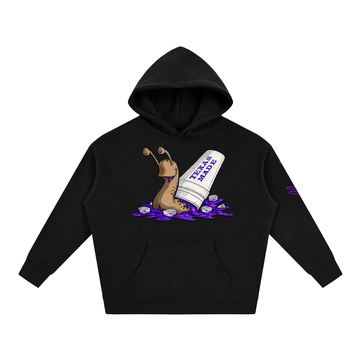 "TEXAS MADE" Oversize Fleeced Hoodie