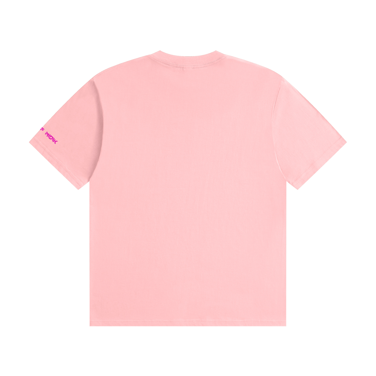 "STAOFF MIDIK"Unisex Seamless Cotton T-Shirt (PINK)