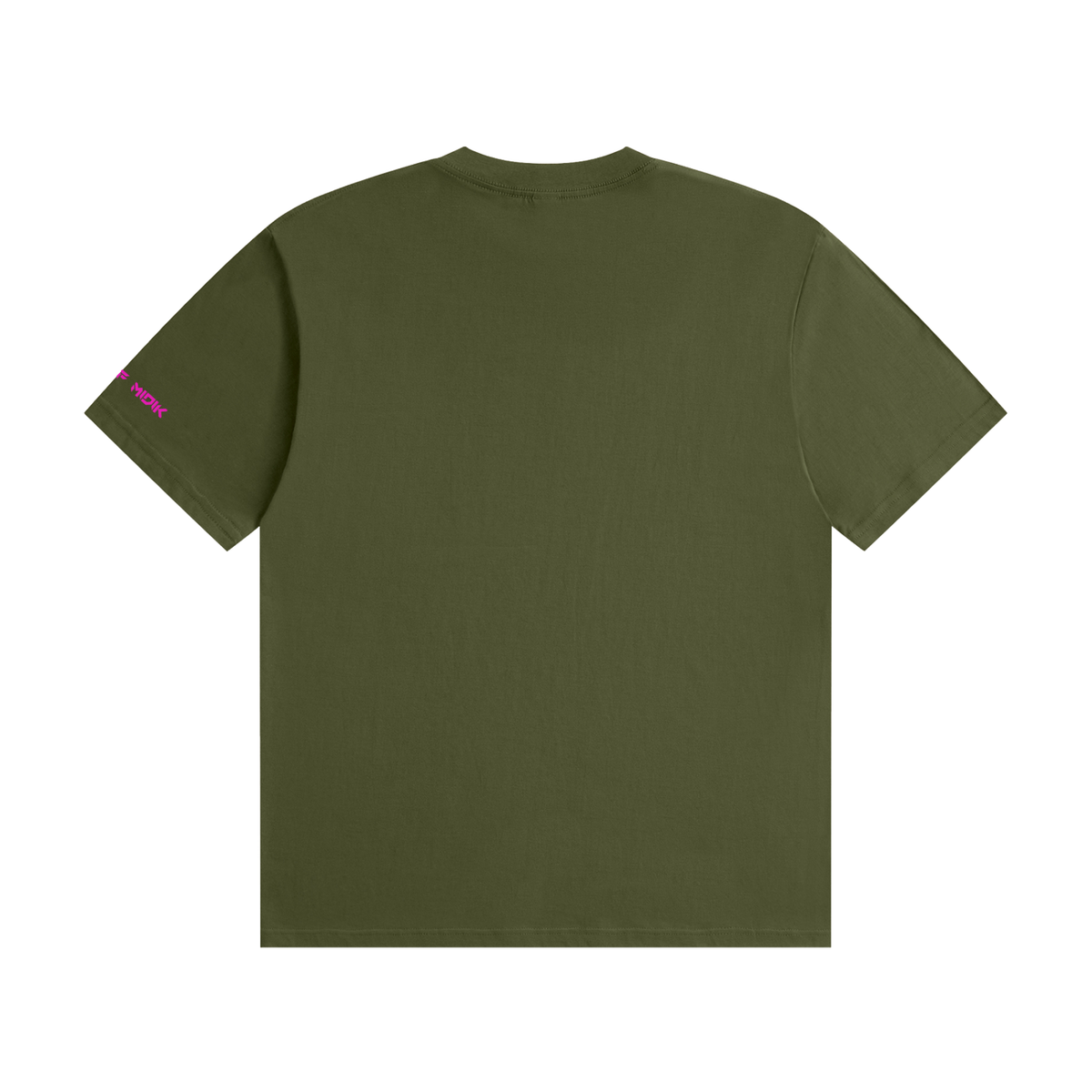 "STAOFF MIDIK"Unisex Seamless Cotton T-Shirt (PINK)