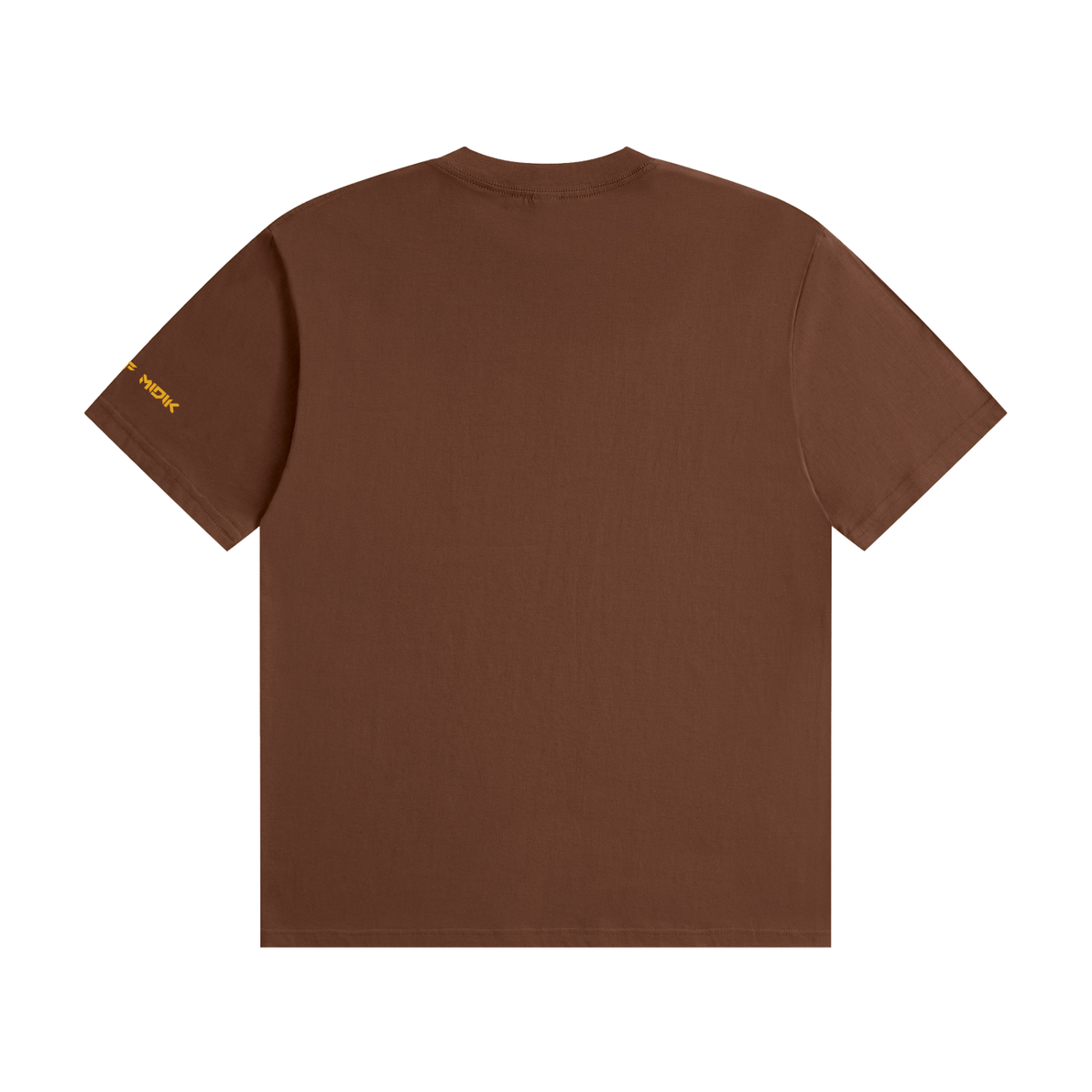 "STAOFF MIDIK" Unisex Seamless Cotton T-Shirt (ORANGE)