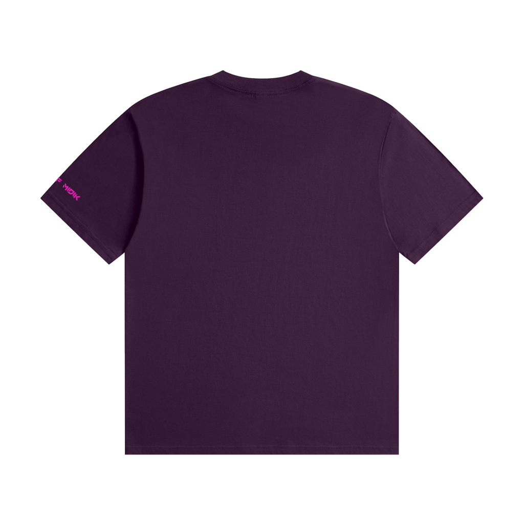 "STAOFF MIDIK"Unisex Seamless Cotton T-Shirt (PINK)